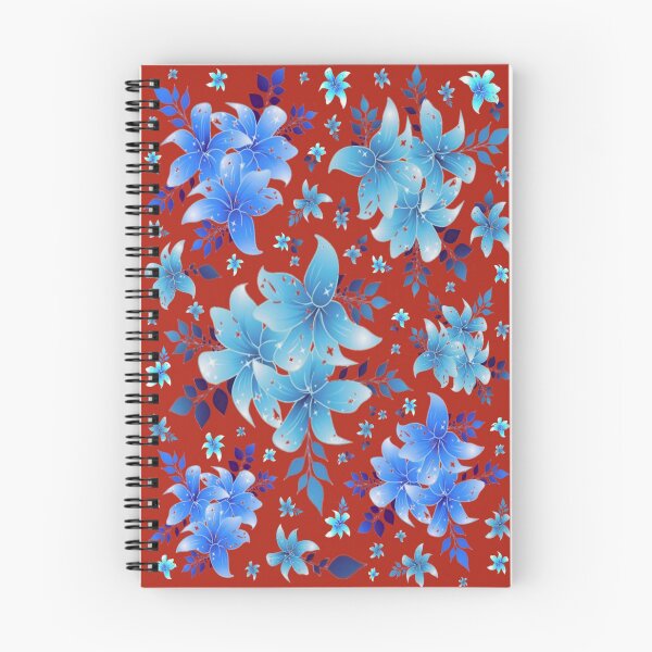 Item preview,  Blue Lily flower design. decorative, stylish, graceful, modernize, enhance designed and sold by jayne0524.