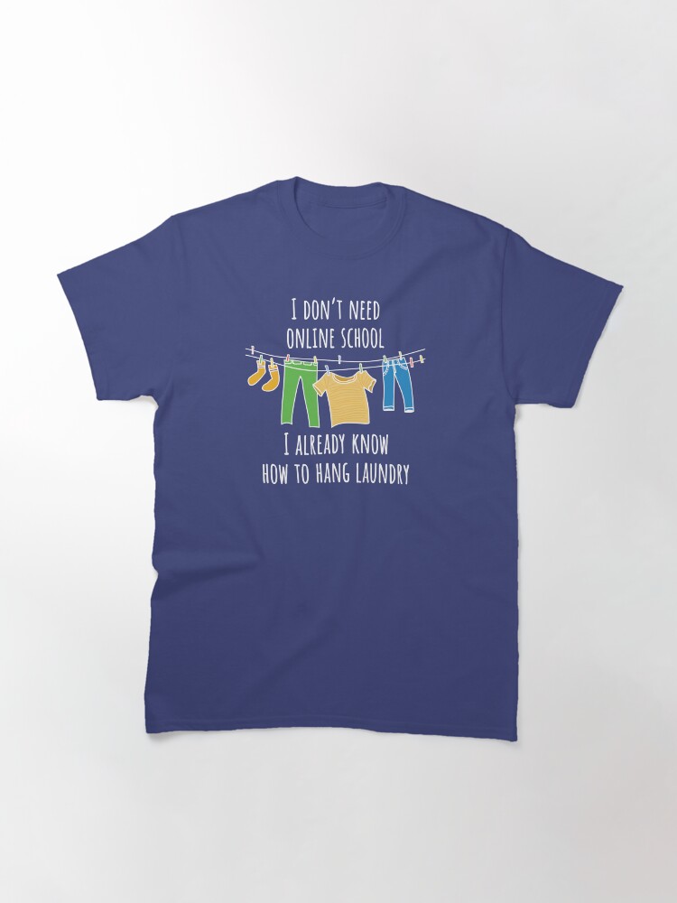 Alternate view of Online School. Classic T-Shirt