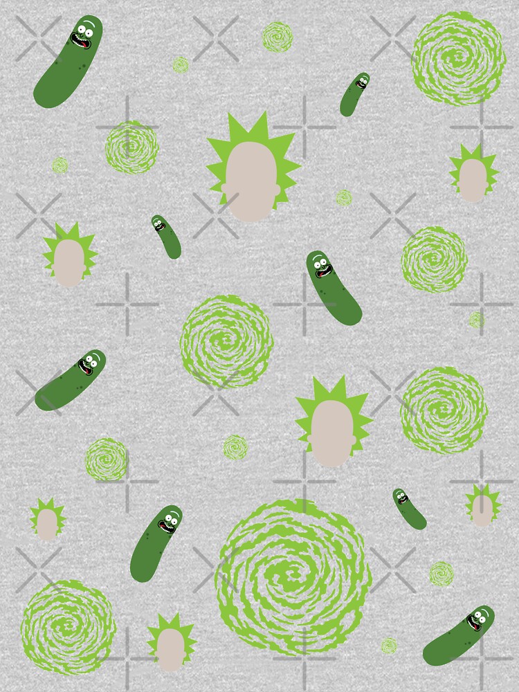 Pickle Rick Portal Pattern by rainbowdreamer