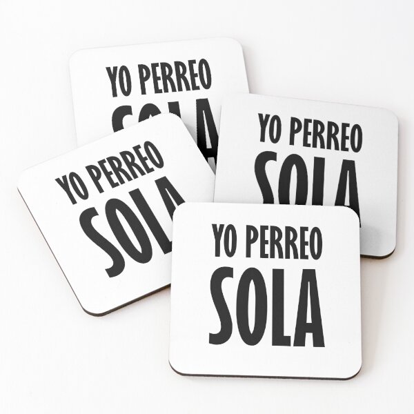 Item preview, Yo Perreo Sola (Bad Bunny) designed and sold by Rocío Sánchez Rubio.