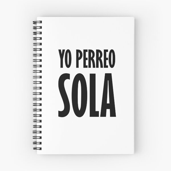 Item preview, Yo Perreo Sola (Bad Bunny) designed and sold by Rocío Sánchez Rubio.