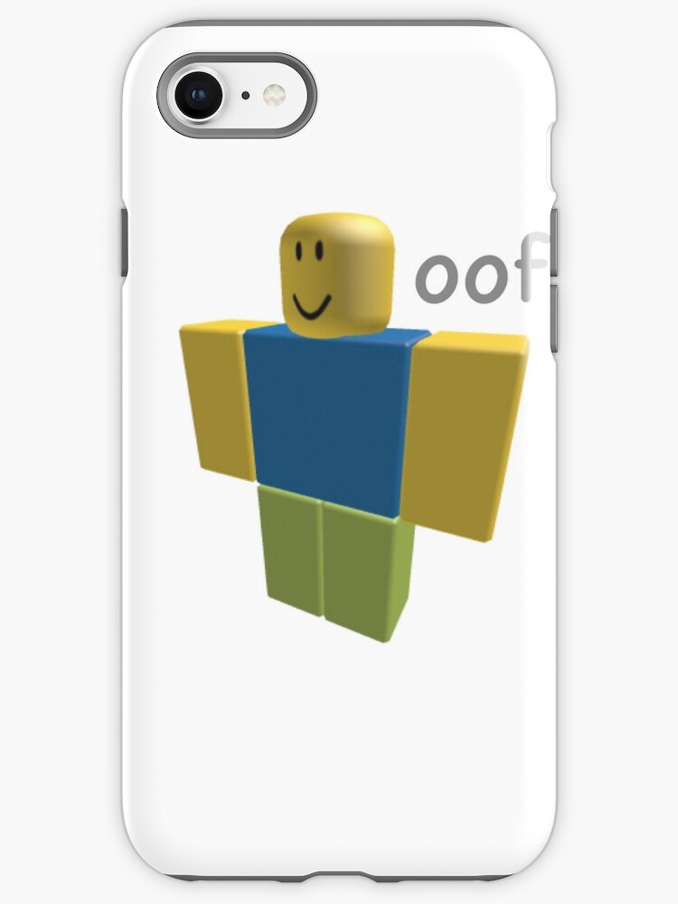 Roblox Noob Iphone Case Cover By Vladipashov Redbubble