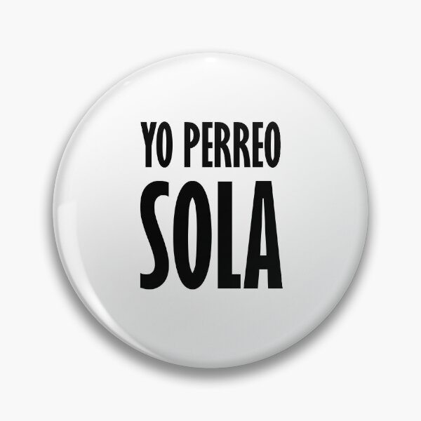 Item preview, Yo Perreo Sola (Bad Bunny) designed and sold by Rocío Sánchez Rubio.