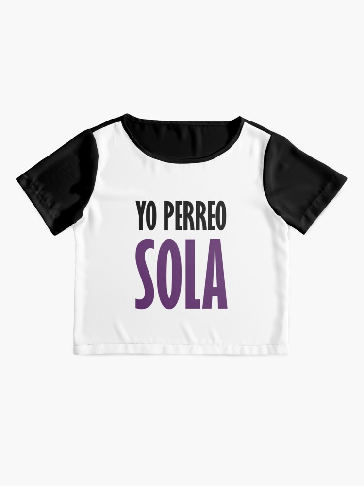 yo perreo sola shirt reggaeton