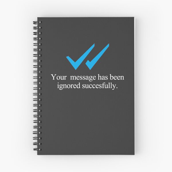 Item preview, Message ignored succesfully designed and sold by dejameprobar.