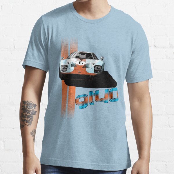 Gt40 T Shirt For Sale By Shinjirhcp Redbubble Ford Gt40 Racing Motorsport Car Cars Lemans 0106