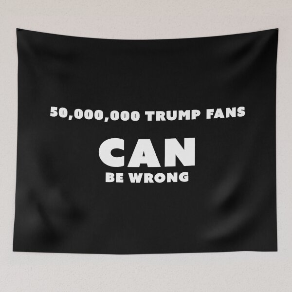 Item preview, 50,000,000 TRUMP FANS designed and sold by ozzyme.