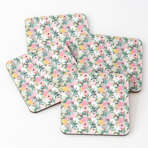 Artikelvorschau, Blumenaquarellrosa Weißes Grünes Design entworfen und verkauft von InovArtS.