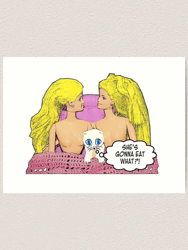 She's Gonna Eat What? Rude/Funny Lesbian/Cat Art She's Gonna Eat What? Rude/Funny Lesbian/Cat Art
