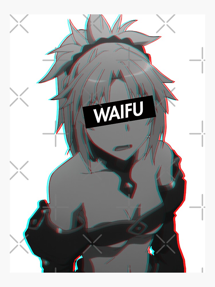 Waifu Material Neko Anime' Poster by AestheticAlex | Displate