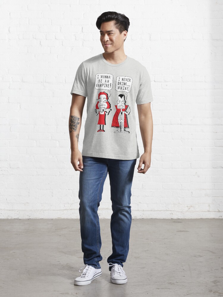 Alternate view of I Never Drink Whine Essential T-Shirt