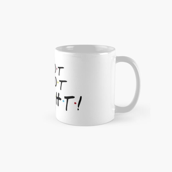 Parody Style Friends Themed Pivot Funny Nostalgia Couch Sofa Classic Mug