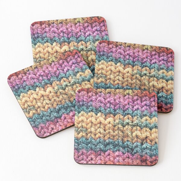 Item preview, Knitted Rainbow.  designed and sold by Wildwestgilly.