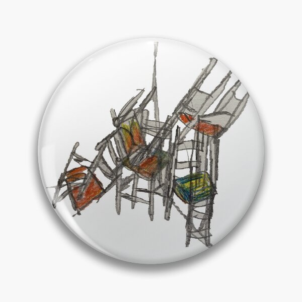 Crazy Stacking Chairs Pin