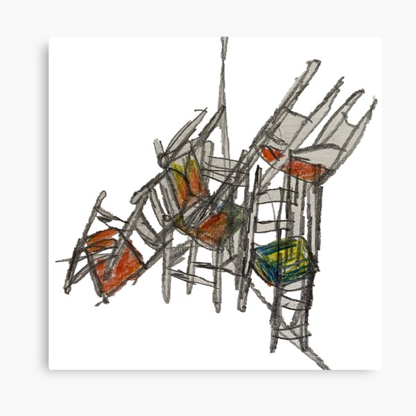 Item preview, Crazy Stacking Chairs designed and sold by Jeffrey Louis Salkilld.