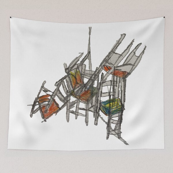 Item preview, Crazy Stacking Chairs designed and sold by Jeffrey Louis Salkilld.