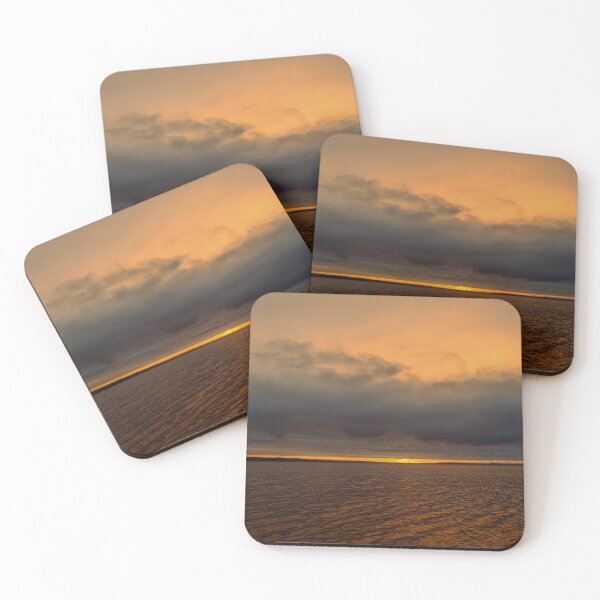 Item preview, Thundercloud in sunlight sunset over the water designed and sold by yarvin13.