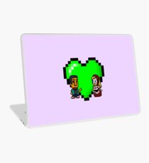Love in 8-bit: Abed and Hilda (style A) Laptop Skin