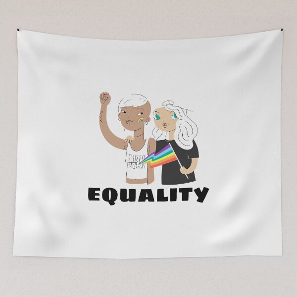 Item preview, Gay Pride - Equal rights designed and sold by ErenStream.