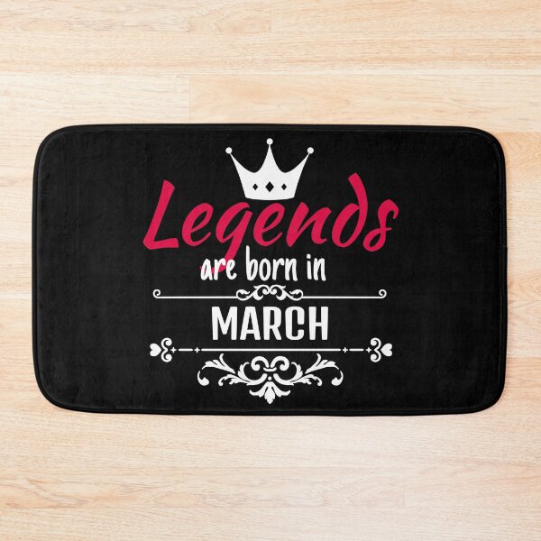 Item preview, Legends are born in March designed and sold by boohenterprise.