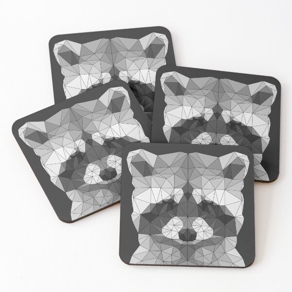 Item preview, Raccoon Low Poly I designed and sold by Joshua Snyder.