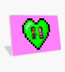Love in 8-bit: Abed and Hilda (style B) Laptop Skin
