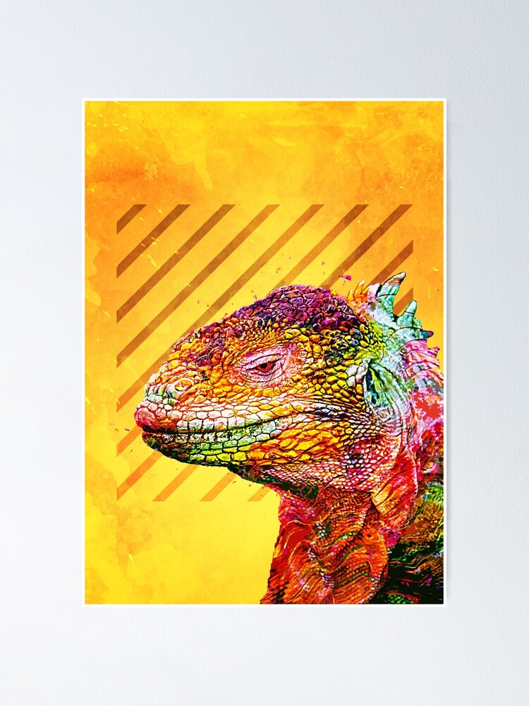 &quot;The Komodo Dragon&quot; Poster by arcford Redbubble