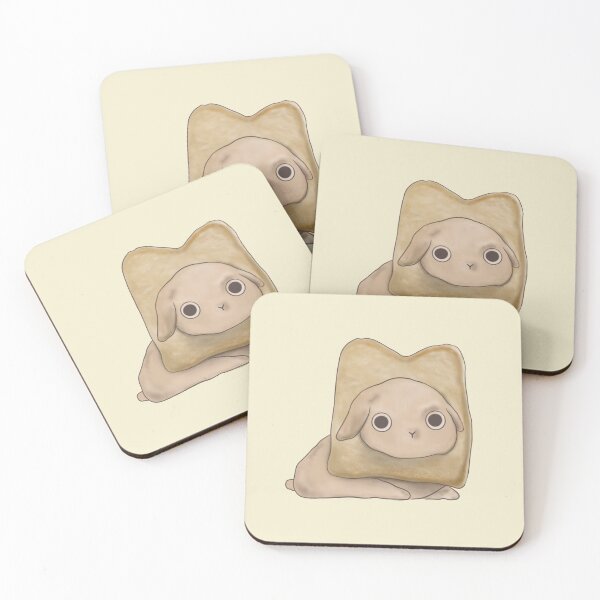 Item preview, Toast bunny designed and sold by hellocassie.