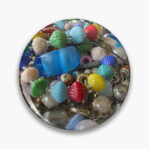 Colourful Bead Pile ‘Looks Like Candy’ Pin