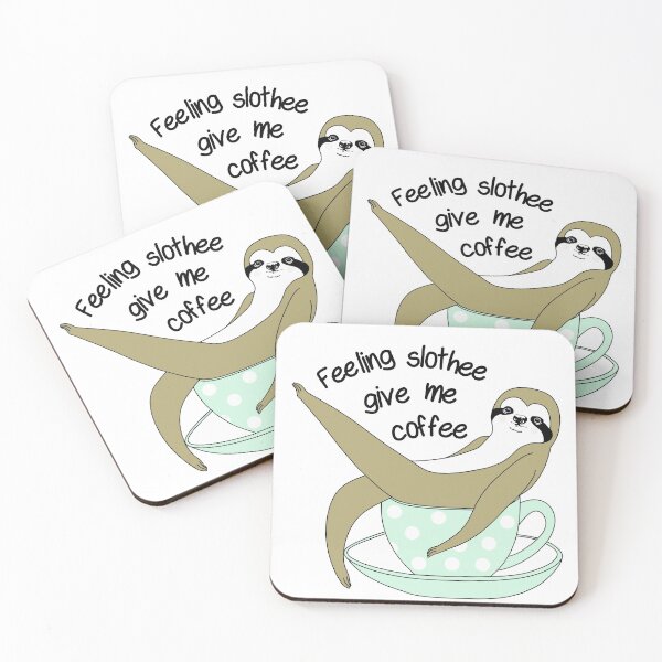 Item preview, Sloth Coffee designed and sold by lfdbc.