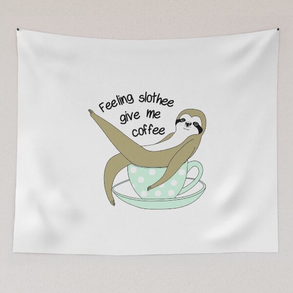 Item preview, Sloth Coffee designed and sold by lfdbc.