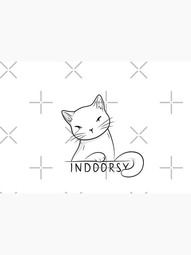 Indoorsy little white cat by runcatrun