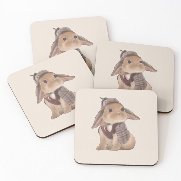 Item preview, Sherlock the bunny designed and sold by hellocassie.