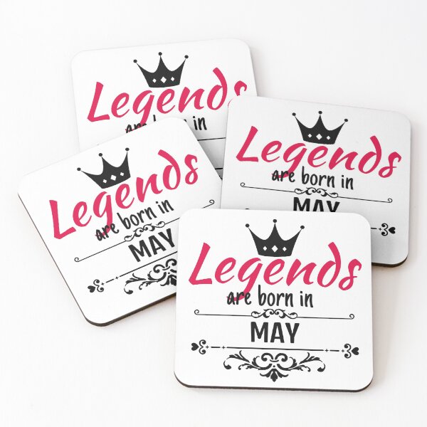 Item preview, Legends are born in May designed and sold by boohenterprise.