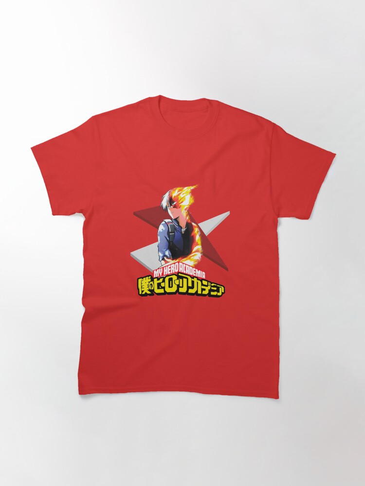 Alternate view of My Hero Academia - Shoto Todoroki Classic T-Shirt