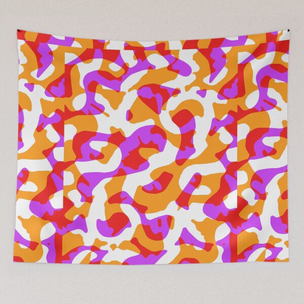 Aperçu de l'œuvre Motif abstrait de Militaire coloré créée et vendue par FETtees.