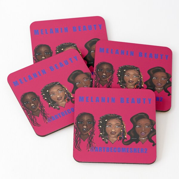 Item preview, MELANIN BEAUTY SERIES - HOT PINK designed and sold by ArtBecomesHer2.