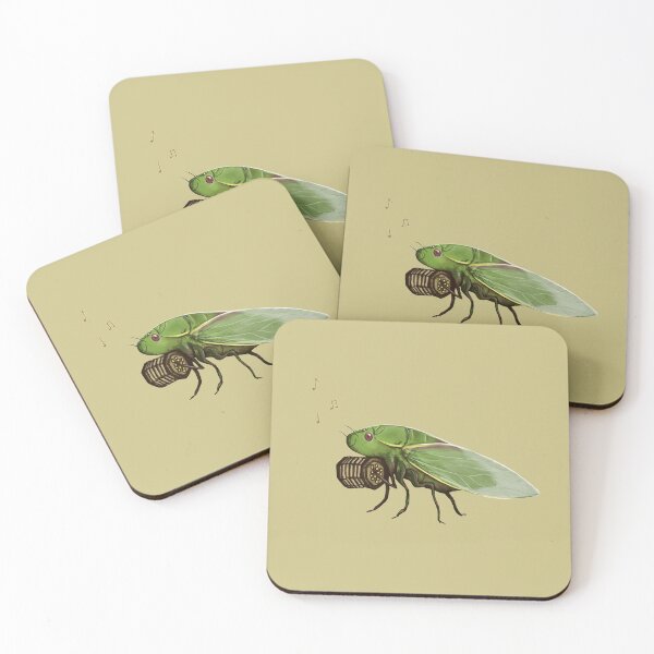 Item preview, Cicada Playing a Squeezebox designed and sold by SophieCorrigan.