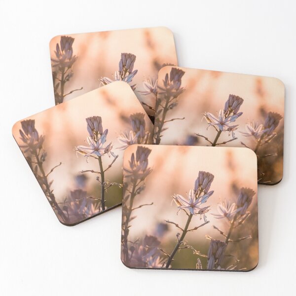 Item preview, Floral Design with Asphodel Flower in Sunset Light designed and sold by Vienewi.