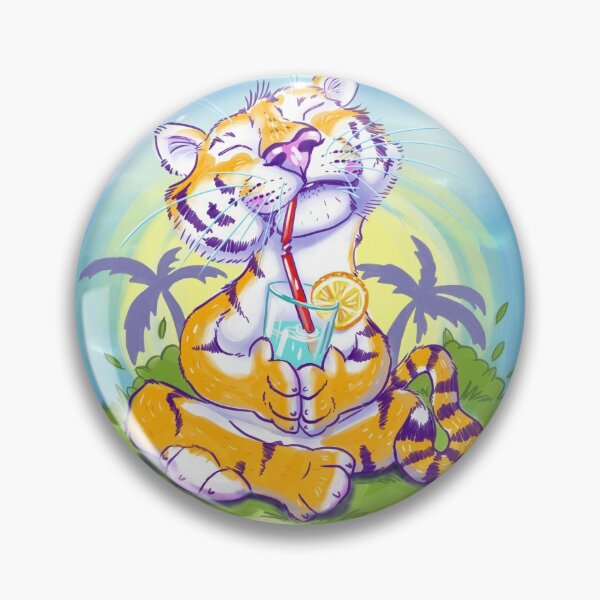 Item preview, Summertime Tiger designed and sold by Birgit Schiffer.