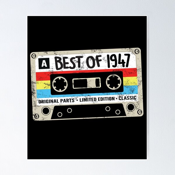 Item preview, 1947 73 Years Old Vintage Mixtape Birthday designed and sold by rafaeltto.