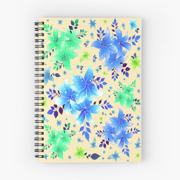 Item preview, Blue/green Lily flower design. decorative, stylish, redecoratng designed and sold by jayne0524.