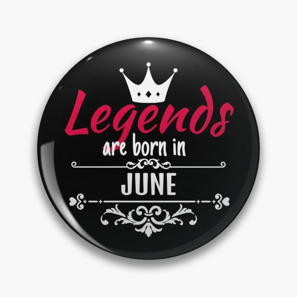 Item preview, Legends are born in June designed and sold by boohenterprise.