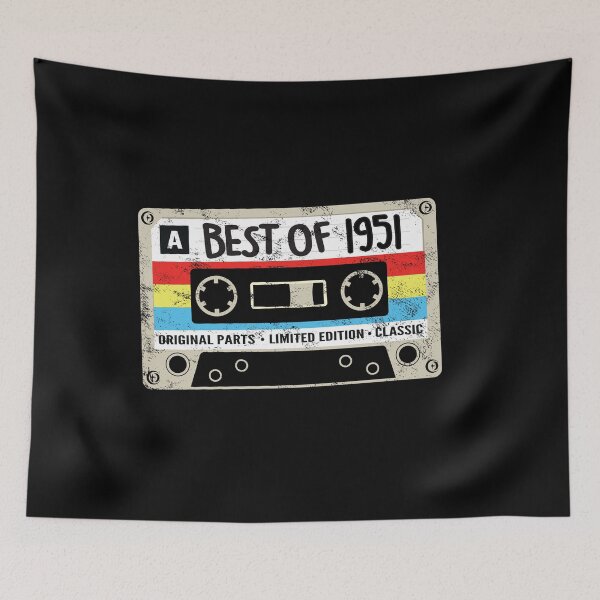 Item preview, 1951 69 Years Old Vintage Mixtape Birthday designed and sold by rafaeltto.