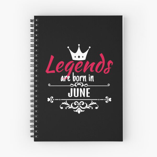 Item preview, Legends are born in June designed and sold by boohenterprise.