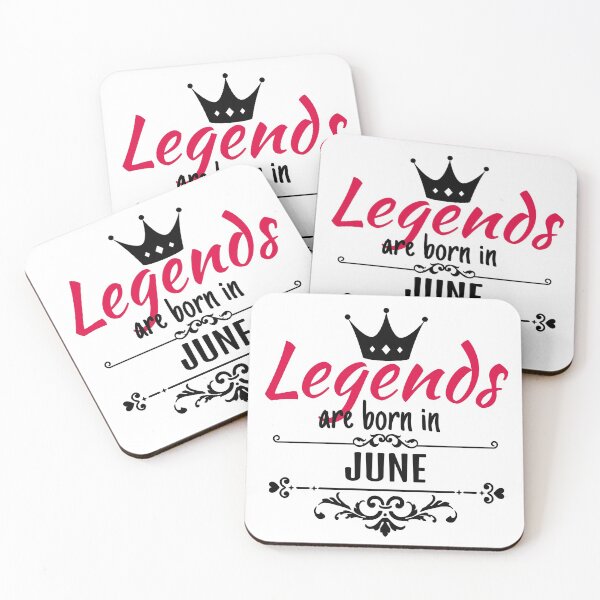 Item preview, Legends are born in June designed and sold by boohenterprise.