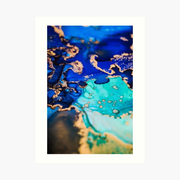 Alcohol Ink Beauty Art Print