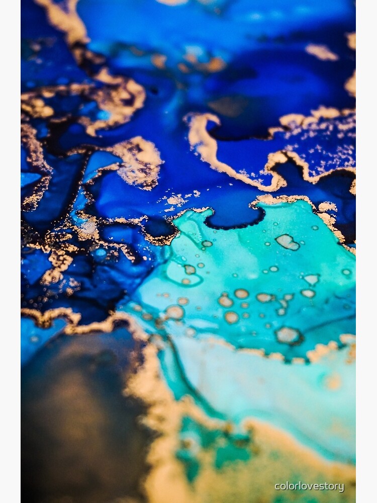 Alcohol Ink Beauty by colorlovestory