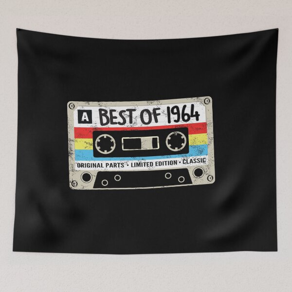 Item preview, 1964 56 Years Old Vintage Mixtape Birthday designed and sold by rafaeltto.
