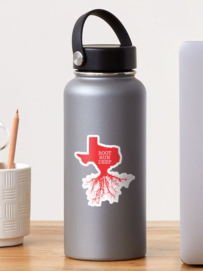 Thumbnail 1 of 3, Sticker, texas roots designed and sold by greenarmyman.